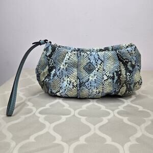 Simply Vera Vera Wang Faux Snake Skin Wristlet Clutch